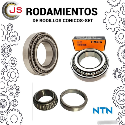 Rodamiento Set 2 Lm11949/10 Rueda Delantera Jeep Cherokee