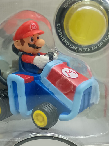 World Nintendo Mariokart 7 Mario Coin Racers Jakks Pacific C Multicolor