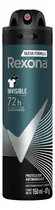 Comprar Desodorante Aerosol Invisible Men Rexona 150 Ml.