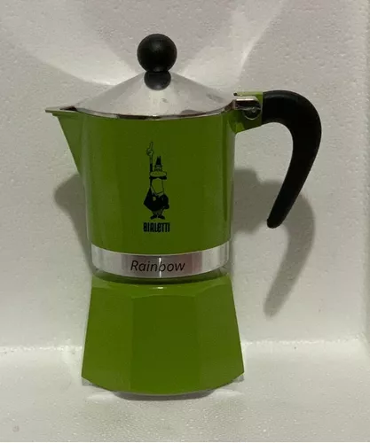 Ripley - CAFETERA ITALIANA BIALETTI RAINBOW VERDE 1 TAZA