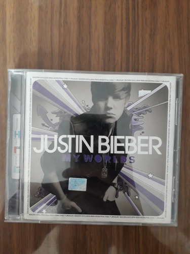 Justin Bieber My Worlds Cd La Plata