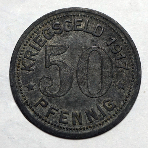 50 Pfenning - 1917 - Token Ciudad De Essen