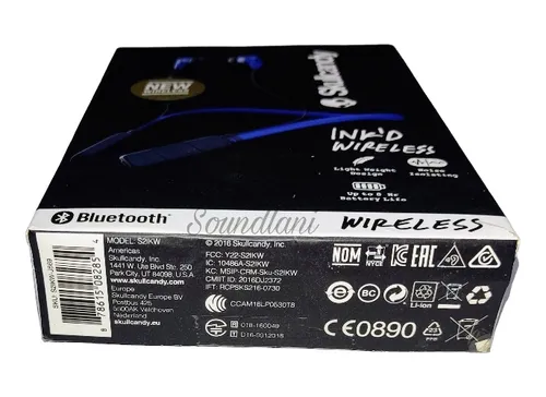 Aud fonos Inal mbricos Skullcandy Ink d Wireless Env o gratis