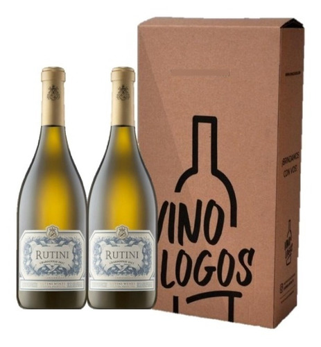 Vino Rutini Chardonnay Caja X2 - Oferta Vinologos