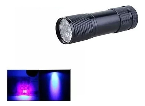 Linterna Uv Lampara Ultravioleta 9 Led Luz Negra Billetes F Linterna A Escoger Luz Blanco