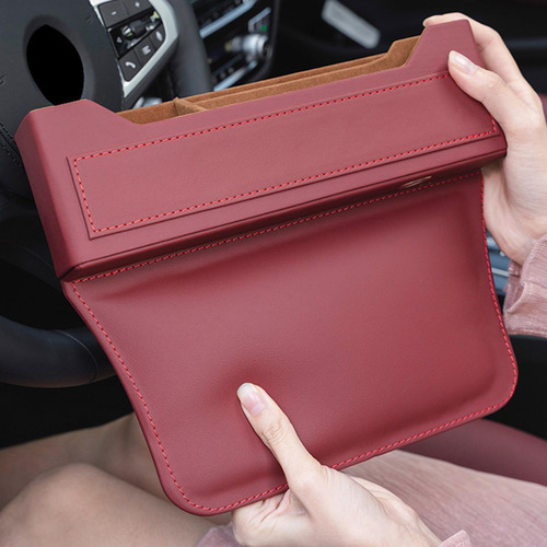 Organizador De Relleno De Espacio De Asiento De Coche Rojo