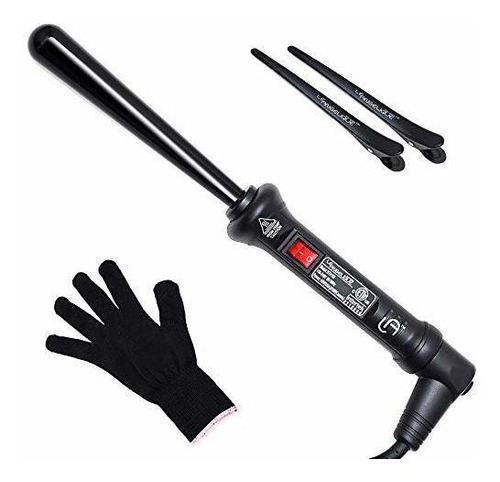 Le Angelique Inversa Cónicos Curling Wand Para Un Único Riza