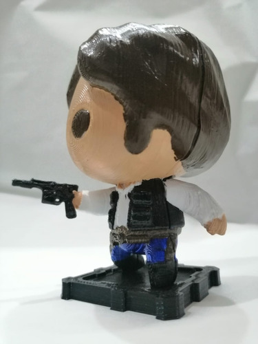 Funko Pop Han Solo Impreso En 3d
