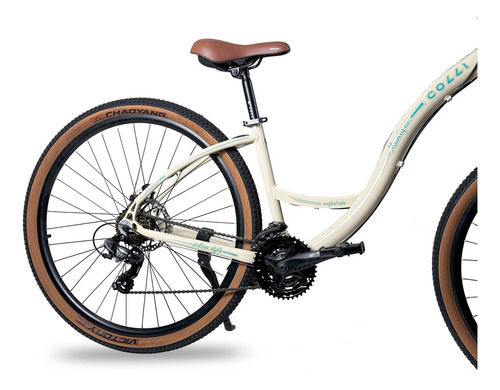 Bicicleta Aro 29 Colli Munique Shimano 21v. Urban Bege