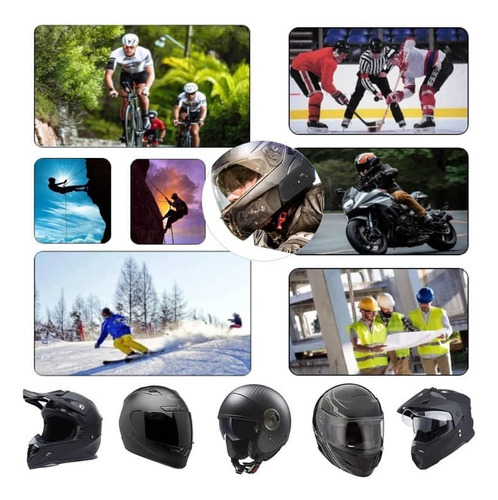 Intercomunicador Manos Libres Para Casco Lookearth V7 800m