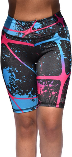 Calza Ciclista Biker Sublimado Mujer Deportiva Maner Sport