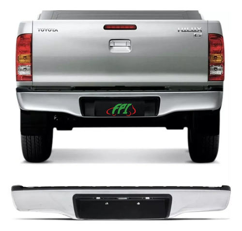 Para Choque Traseiro Hilux 2006 2007 2008 2009 2010 2011 12