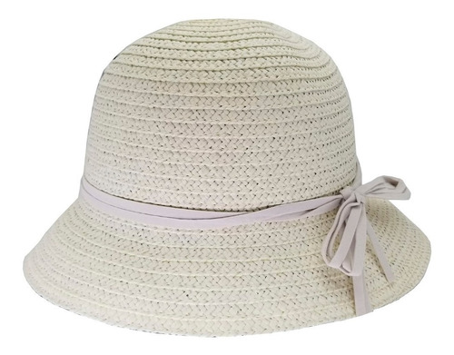 Sombrero Infantil Lizo Con Cordon Y Lazo 7309 Varios Colores