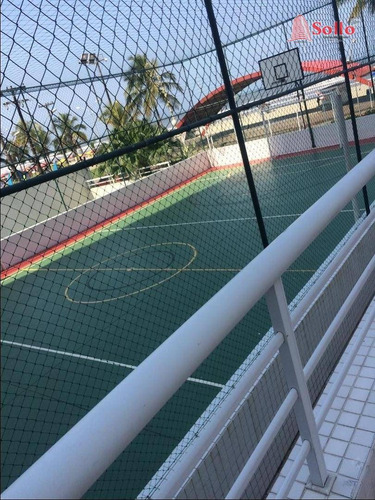 Imagem 23 de 27 de Excelente Apartamento 112 M² Com 3 Dormitórios, Pé Na Areia - Centro - Bertioga/sp - Ap0449