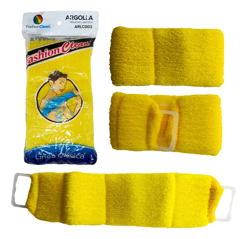 Kit 3pzs Estropajo Zacate Esponja Surtido Baño Con Argolla Surtido Rayas