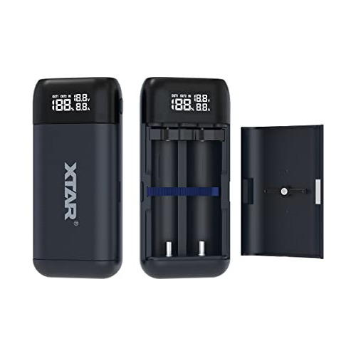 Cargador De Batería 18650 Xtar 2023 Pb2s Usb C (baterã...