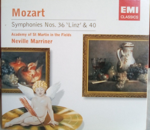 Cd Mozart  Symphonie Nos. 36 & 40