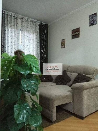 Imagem 1 de 26 de Golden Ville Apartamento Com 2 Dormitórios À Venda, 54 M² Por R$ 250.000 - Jardim São Judas Tadeu - Guarulhos/sp - Ap2779