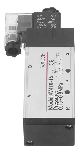 * Electroválvula Pt De 1/2 Pulgada Con Inversión De 2