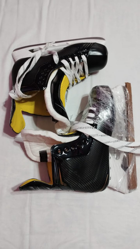 Patin Bauer Hielo Amarillo + Regalo Protector Hojilla