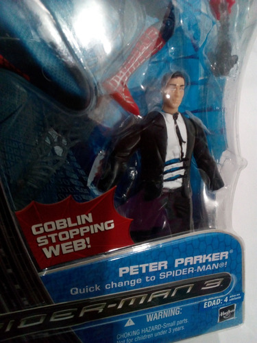 Spiderman 3 Movie Peter Parker Quick Change To Spiderman