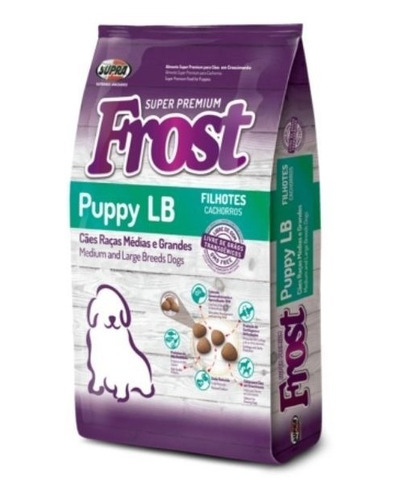 Alimento Frost Para Perro Cachorro De Raza Grande 15kg