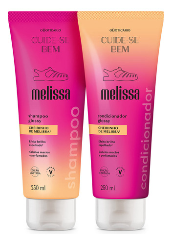  Combo Cuide-se Bem Melissa: Shampoo + Condicionador
