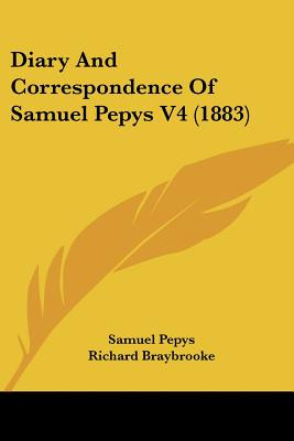 Libro Diary And Correspondence Of Samuel Pepys V4 (1883) ...