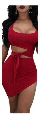 Vestido Lolita Tipo Colombiano Ajustado Dama Negro/rojo