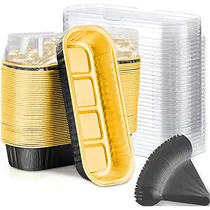 Comprar Panes De Horneado De Mini Pan Con Tapas Y Cucharas 31k6o