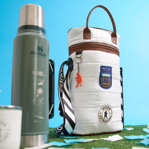 Mochila Matera Pampa Mundial Qatar Blanco