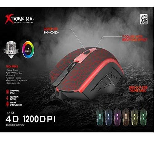 Mouse Gamer Gm-206