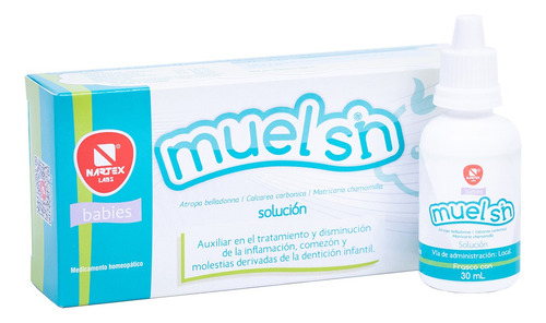 Muel Sn Infantil Auxiliar En Dentición Infantil 30ml Nartex