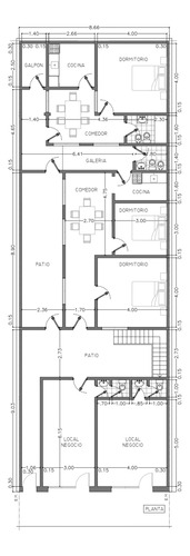 Venta Casa En Block 4 Unidades - Ramos Mejía 