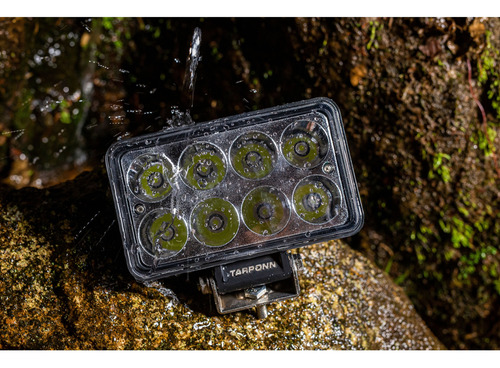 Combo Com 2 Faróis Auxiliar Retangular 8 Leds