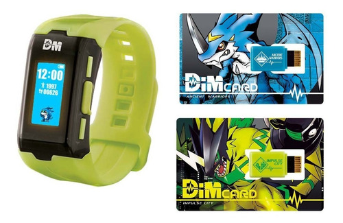 Pulsera Bandai Vital Digital Monster Digimon Verde