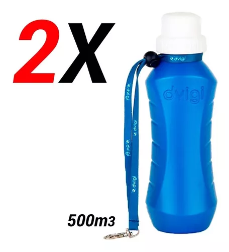 Botella Purificadora Agua Dvigi 500cm3 Filtra 1500 X 2