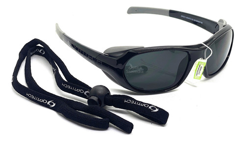 Anteojo De Sol Optitech Vento Op072 Cat 4 Montaña Escalada Lente Negro Specblue Cat4 Varilla Negro Brillo Armazón C8 Negro Brillo Diseño Envolvente