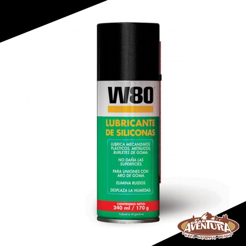 Lubricante Multiuso  W80 Lubricante De Siliconas 240ml