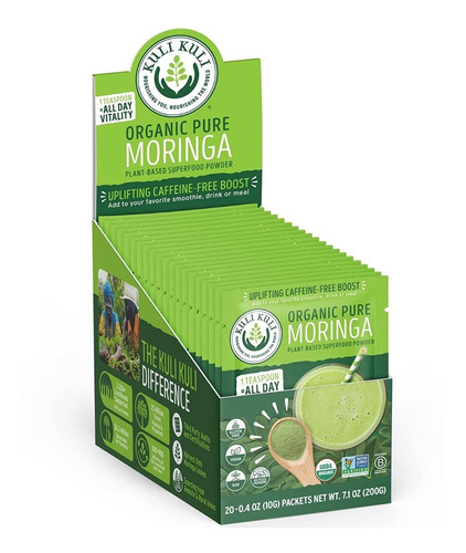 Moringa 20 Paquetes 200  Gr - g a $1352