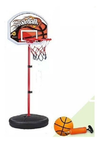 Aro De Basket Con Pelota E Inflador - Planet Toys