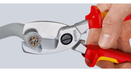 Alicate Corta Cable 8´´ 200mm Aislado 1000v 9516200 Knipex