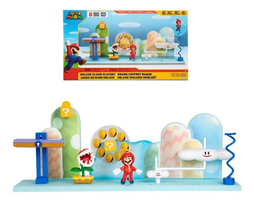 Super Mario Playset Nubes Delux Nintendo