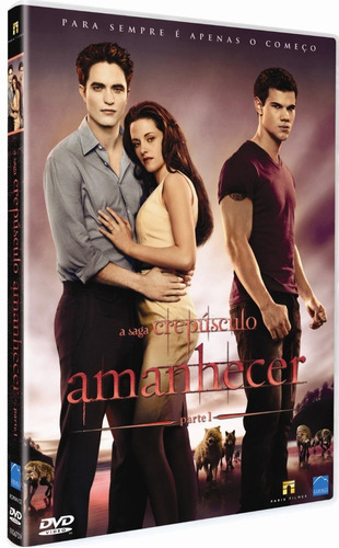 Dvd A Saga Crepúsculo Amanhecer Parte 1 Novo Lacrado