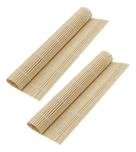 2 Kvmorze Alfombrilla Enrollable Sushi Bambu Kit Para Hacer