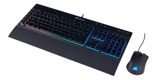 Corsair Kit Teclado Y Mouse Gamer Harpoon K55 Rgb