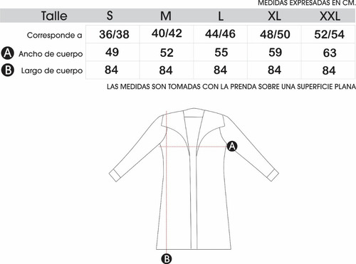 Saco Tejido Largo Rayado Dama Mauro Sergio Art 433