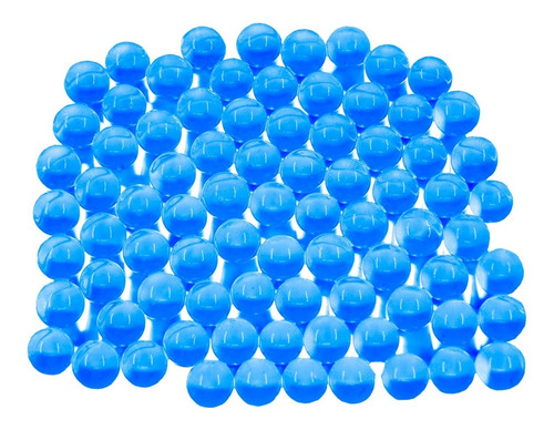 100 Gramos De Hidrogel En Perlas Azul Aluzza