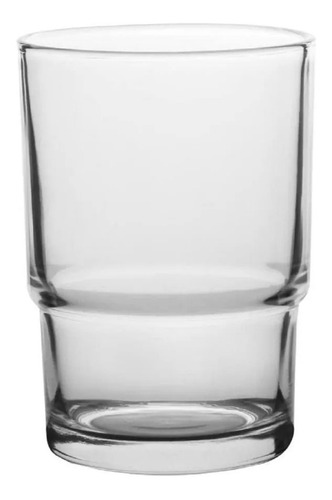 Vaso Para Cepillo De Vidrio Transparente Repuesto Daccord