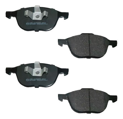 Pastillas De Freno Delanteras Para Volvo C30 C70 S40 V50 Lpr